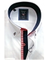 Preview: Armas Langarmhemd Comfort Fit weiss Patches in rot blau